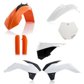 ACERBIS Verkleidungskit 8 Teile 2017 Modell Orange/Weiß für KTM SX 85