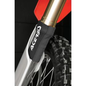ACERBIS Gabelschützer schwarz kurz Klettverschluss Durchmesser 45/50mm