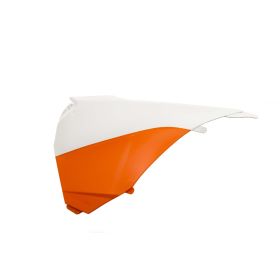 Coperchio cassa filtro ACERBIS arancio/bianco per KTM