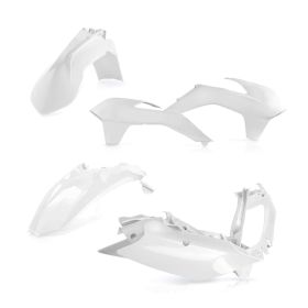 Kit carene 5 pezzi ACERBIS bianco per KTM