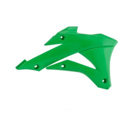 Coppia fianchetti radiatore ACERBIS verdi per KAWASAKI