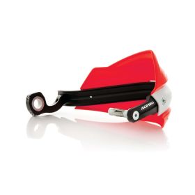0017557.343 COPPIA PARAMANI COMPLETI RINFORZATI ENDURO X-FACTOR ROSSO BIANCO