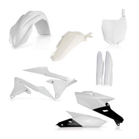 Kit de carénage ACERBIS Replica 30 9 pièces blanc/noir pour YAMAHA YZ F
