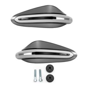 ACERBIS Dual Road Geschlossene Handguards Weiß und Montagesatz