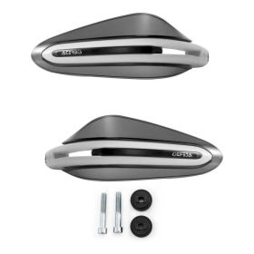 ACERBIS Dual Road Geschlossene Handguards Weiß und Montageset