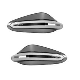 ACERBIS Dual Road Geschlossene Handguards Weiß und Montageset