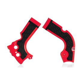 Paratelaio ACERBIS X-grip rosso/nero per HONDA CRF R
