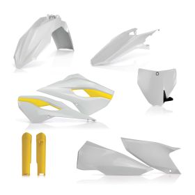 ACERBIS 9-teiliges Verkleidungskit 2015 Modell Weiß für HUSQVARNA