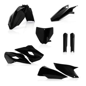 ACERBIS Kit de Carénage 9 Pièces Noir pour HUSQVARNA