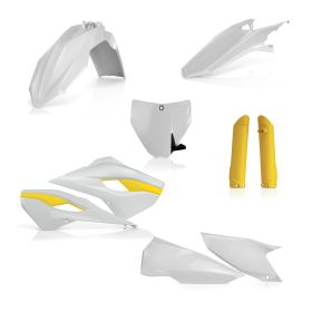 ACERBIS Verkleidungskit 9 Teile 2015 Modell Weiß für HUSQVARNA