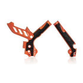Paratelaio ACERBIS X-Grip arancio/nero per KTM