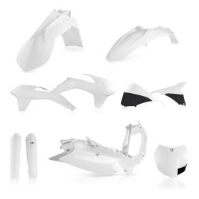 Kit carene 10 pezzi ACERBIS bianco per KTM