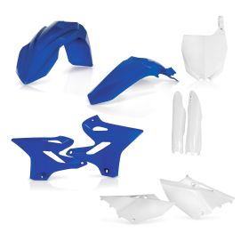 Kit carene 9 pezzi ACERBIS blu/bianco per YAMAHA