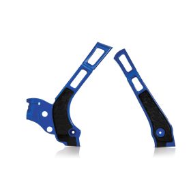 Protecteur de cadre ACERBIS X-Grip bleu pour Yamaha