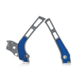 ACERBIS X-Grip Subframe Silver/Blue for Yamaha