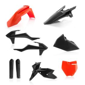 ACERBIS Verkleidungskit 10 Teile Schwarz/Orange für KTM