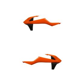 ACERBIS orange/black radiator side panels for KTM