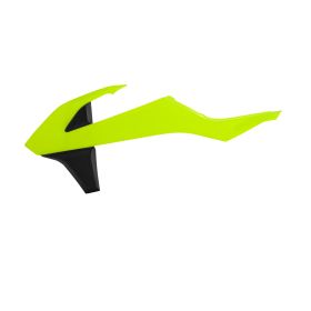 Coppia fianchetti radiatore ACERBIS giallo fluo/neri per KTM