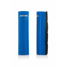 Coppia copristeli forcella ACERBIS blu in gomma diametro 43/48mm