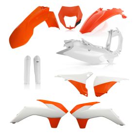 ACERBIS Verkleidungskit 10 Teile 2016 Modell Orange/Weiß für KTM