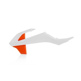 ACERBIS radiator side panels white/orange