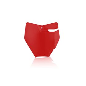 ACERBIS Red Front Number Plate