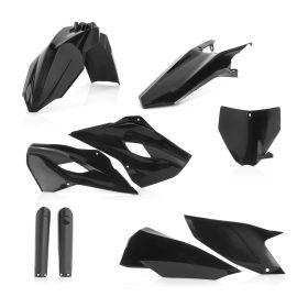 Kit de carénage ACERBIS 9 pièces noir pour HUSQVARNA