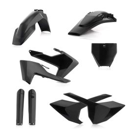ACERBIS 9-teiliges Verkleidungskit Schwarz für HUSQVARNA