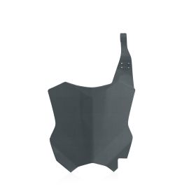 Plaque frontale en métal gris ACERBIS pour KAWASAKI