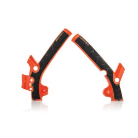 Paratelaio ACERBIS X-Grip arancio/nero  per ktm
