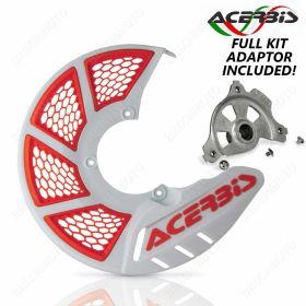 KIT PIASTRA + COPRI DISCO X-BRAKE 2 ORANGE
