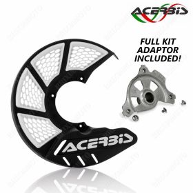 KIT PIASTRA + COPRI DISCO X-BRAKE 245 NERO