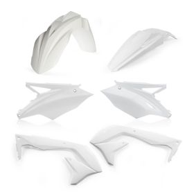 Kit carene 6 pezzi ACERBIS bianco per KAWASAKI KXF 450 - USA