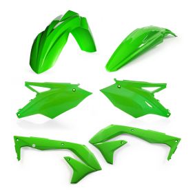 Kit carene 6 pezzi ACERBIS verde per KAWASAKI KXF 450 - USA