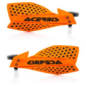 ACERBIS Garde-mains Universels Ouverts Orange/Noir X-Ultimate