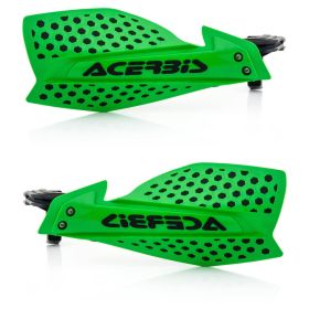 ACERBIS Garde-mains universels ouverts Vert/Noir X-Ultimate