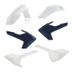 ACERBIS Verkleidungskit 6 Teile Blau/Weiß für HUSQVARNA