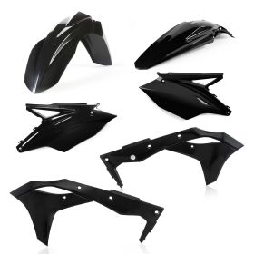 Kit carene 6 pezzi ACERBIS nero per KAWASAKI KX 250 F