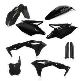 Kit de carénage ACERBIS 9 pièces noir pour KAWASAKI KX 250 F