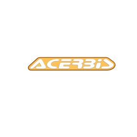 ACERBIS orange/white Klebeetikett