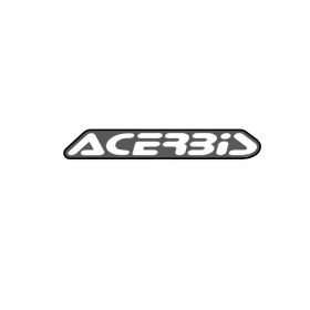 ACERBIS 0022497.315 TARGHETTA ADESIVA ACERBIS NERO BIANCO UNIVERSALE MOTO
