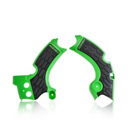 ACERBIS X-Grip Frame Guard Green/Black for KAWASAKI