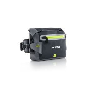 ACERBIS NO WATER wasserdichte Hüfttasche schwarz/grau mit einem Fassungsvermögen von 4L