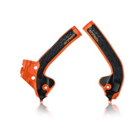 ACERBIS X-Grip Frame Protector Orange/Black for KTM/Husqvarna