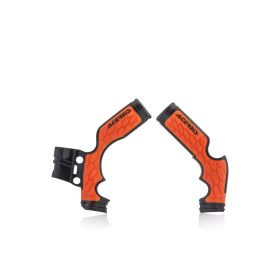 ACERBIS X-Grip Rahmen Schutz Schwarz/Orange für KTM/Husqvarna