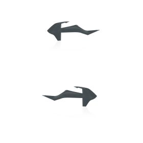 ACERBIS Metallic Gray Radiator Side Panels