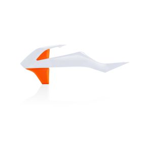 ACERBIS Kühlerseitenteile weiß/orange