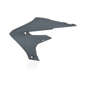 ACERBIS metallic grey radiator side panels for YAMAHA