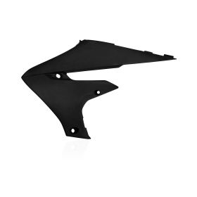 ACERBIS metallic black radiator side panels for YAMAHA