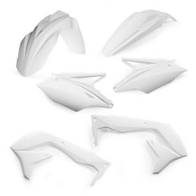 Kit carene 6 pezzi ACERBIS bianco per KAWASAKI KX 450 F